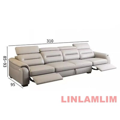 Customizable  Multifunctional Convertible Sofa Bed With Eletric Recliner, Folding Sofa Cama