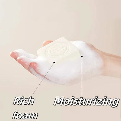 Luxurious Essential Oil Soap Collection Bamboo Charcoal Blueberry Lavender Deep Clean Exfoliation Soaps Blackhead Adsorption