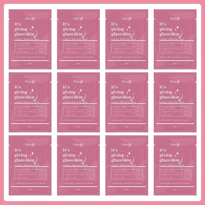 Deep Collagen Mask Facial Shrink Pores Moisturizing Overnight Mask Anti-Wrinkle Hydrating Refreshing Brightening Face Skin Care