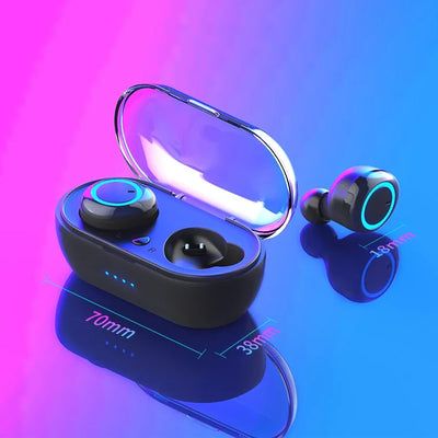 Y50 TWS Wireless Headphones Sport Earphone Bluetooth Gaming Headset Microphone Phone Wireless Earbuds For Xiaomi Huawei LG Phone
