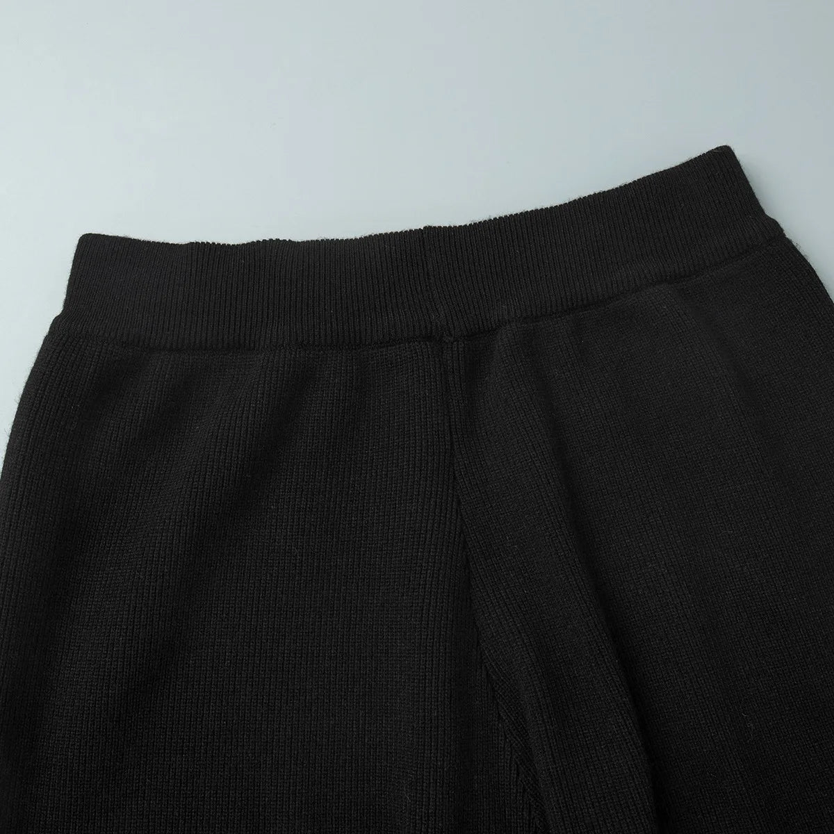 2025 Autumn Street Outfits Knitted Cardigan Pants Sets Women Single Breasted Lapel Sweater High Waist Wide Leg Trousers Suit
