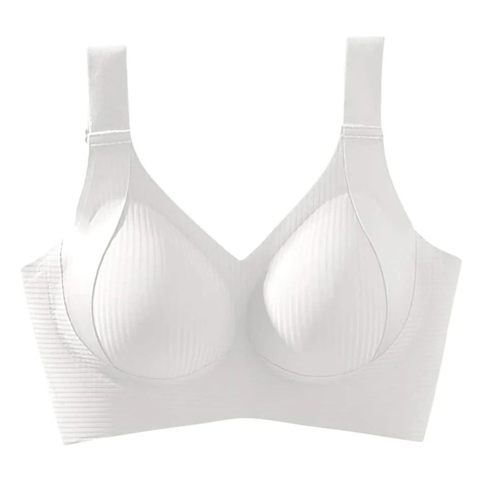Maternity Bra Full Coverage Bralette for Large Bust Women Seamless Minimizer Bra with Wide Band Anti-Slip Adjustable Straps