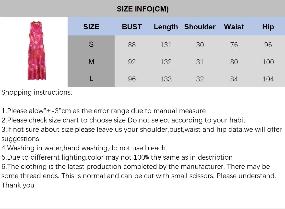 Women Printed Satin Midi Dress Spring Caual Women Back Button Sleeveless Dress Elegant Silk texture Female Chic Dress