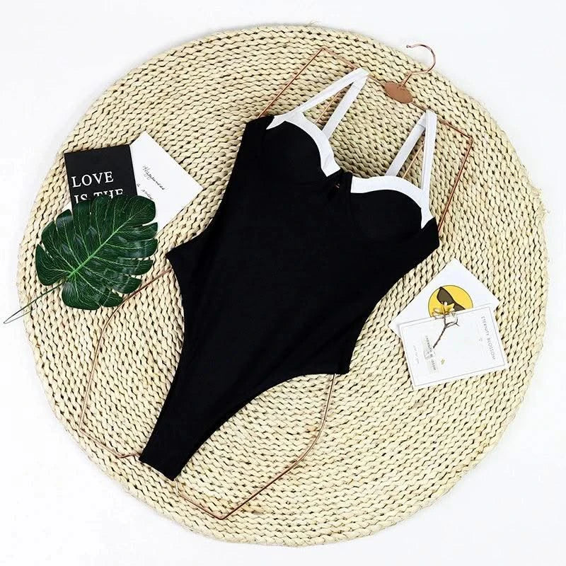 Woman Swimwear 2024 High Waist Bikinis Shorts Women's Swimsuit Luxury Ribbed Two-piece Bathing Suits Summer Bikini Set Swim Suit