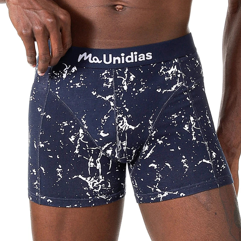 Cotton Print Boxers For Man Underwear Mens Boxer Shorts And Underpants Sexy Men's Panties Plus Size Calecon Homme Brands