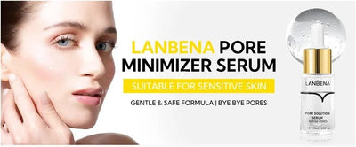 Pore Refining Serum Facial Essence Shrink Pores Moisturizing Anti-aging Oil Control Brighten Skin Tone Tighten Essence Skin Care