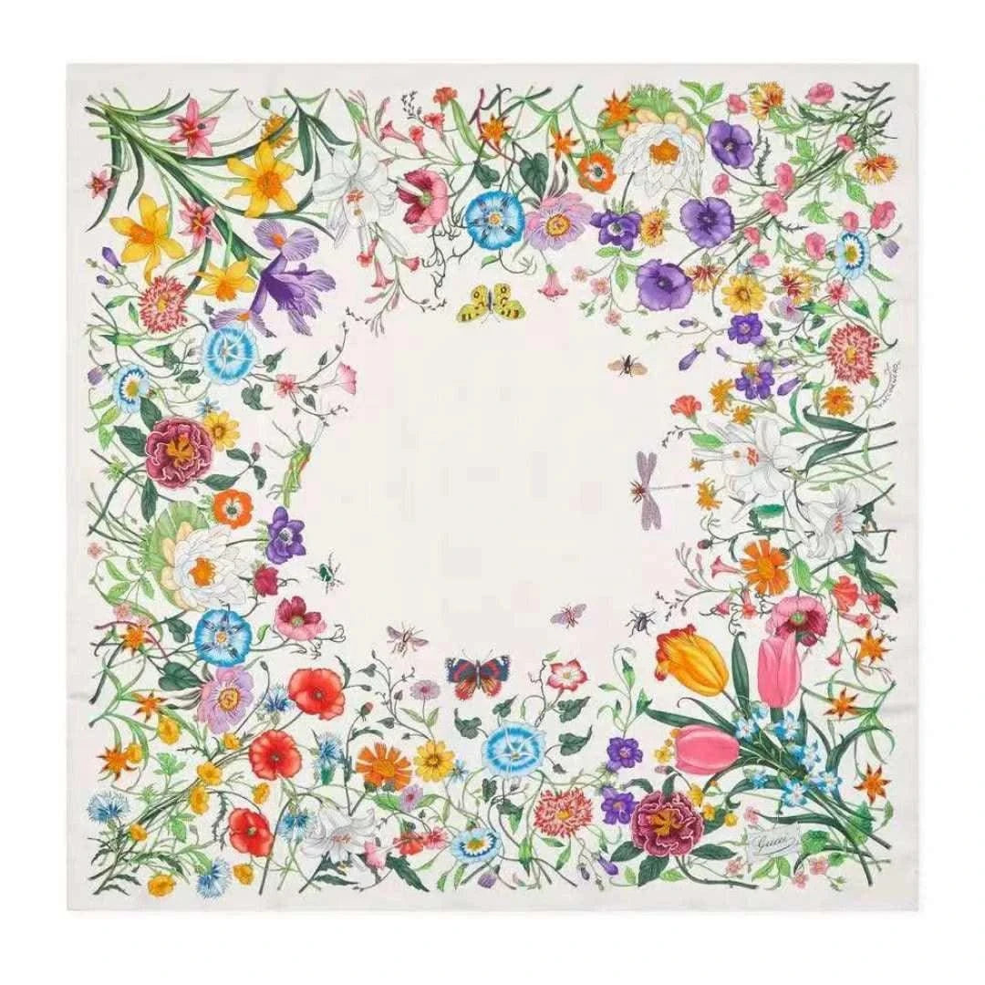 Silk Scarf: Modern Flair - Effortlessly Chic Styling.