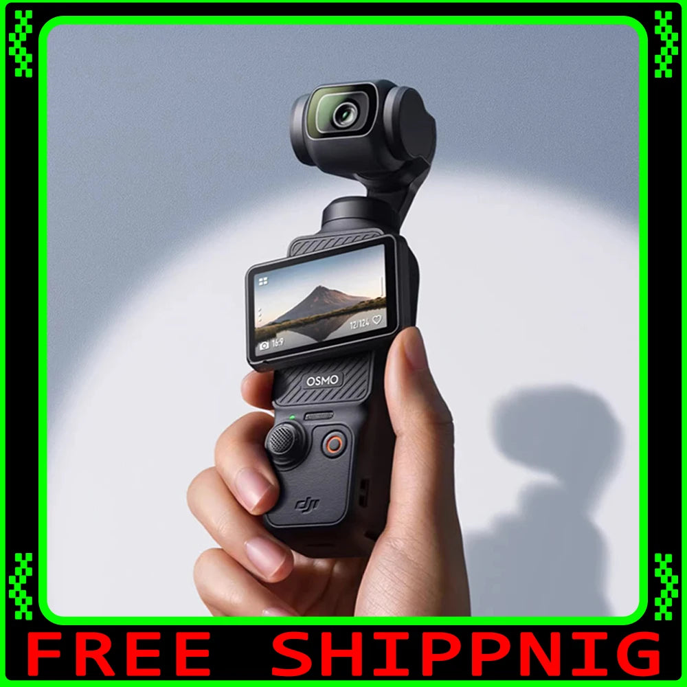 DJI Osmo Pocket 3 Handheld PTZ Smart Travel with An Inch Pocket PTZ Camera Handheld Vlog Camera Outdoorl Gifts