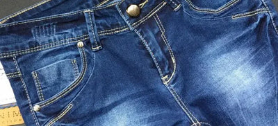 Women's Tight Denim Pencil Pants, Low Waisted Jeans, Tied Dyeing Women Jeans