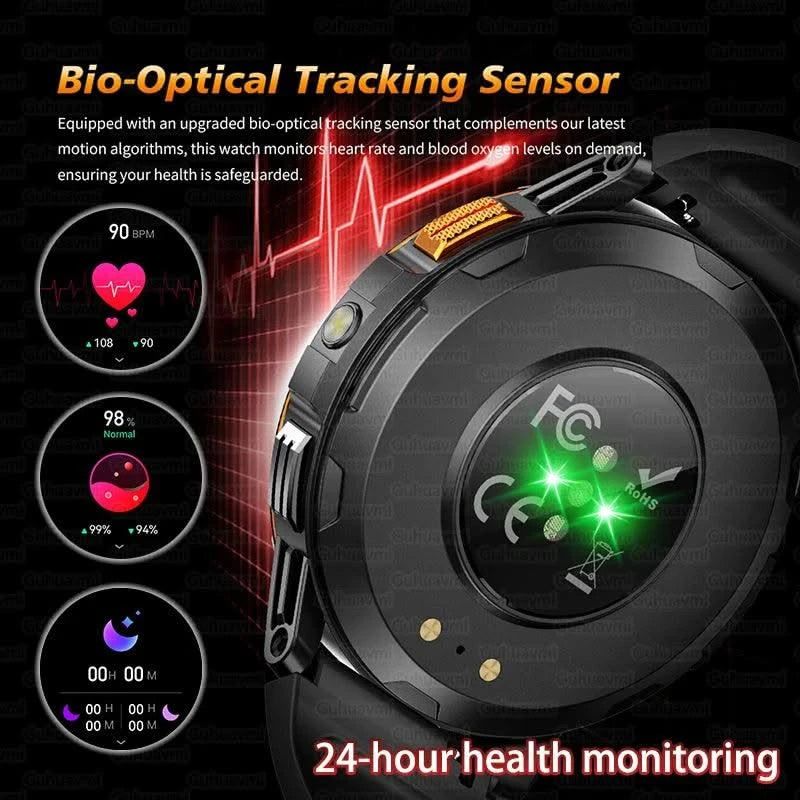 2025 New For Xiaomi IOS Compass Outdoor Smart Watch Men 1.43'' HD AMOLED Screen GPS 400 Mah Battery Bluetooth Call SmartWatches