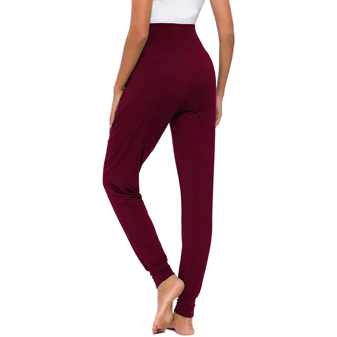 Spring Maternity Women's Casual Pants Premama Solid High Waist Strechy Lounge Trousers For Pregnant Women Joggers With Pockets