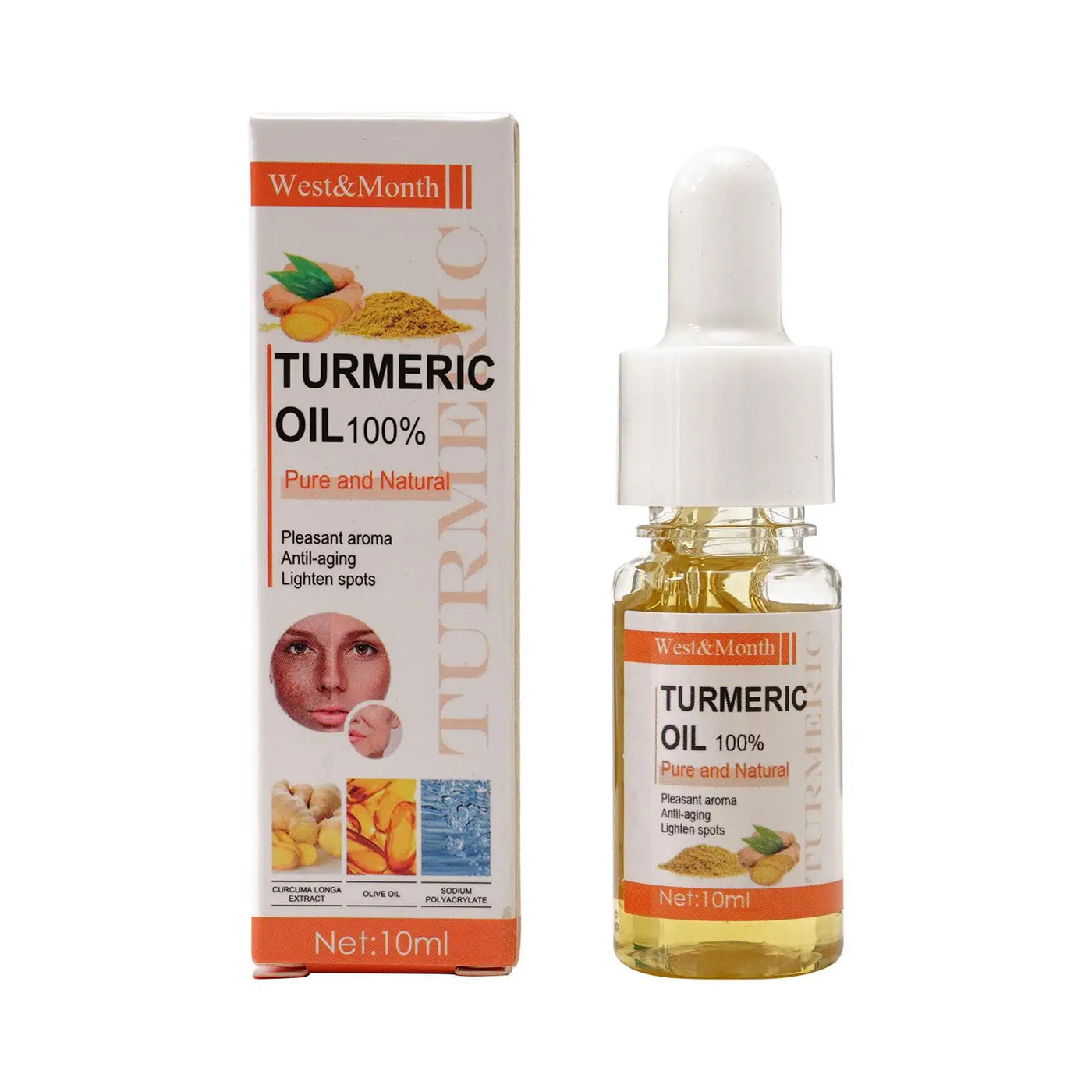 Turmeric Essential Face Serum Deep Hydration Moisturizer Anti-aging Improve Skin Elasticity For Skin Care Face Lotion
