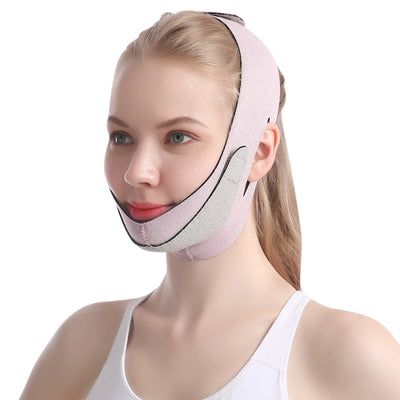Reusable Face Slimming Bandage V Line Face Shaper Chin Cheek Lift Up Belt Facial Massage Strap Face Lifting Skin Care Tools