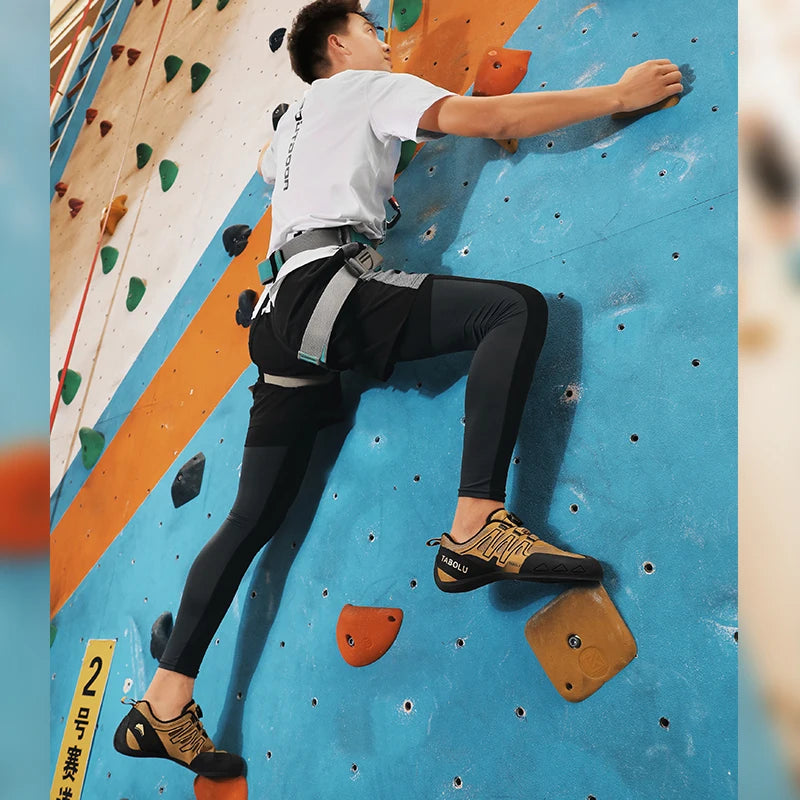 Professional Rock-Climbing Shoes Men Beginners Mesh Non-slip Rock-Climbing Bouldering Outdoor Climbing Training Sneakers 39-44#