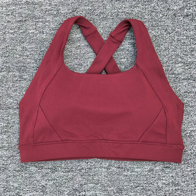 Breathable Sports Bra for Women, Fitness Top, Push Up Sport Bra, Fixed Pad, Yoga Underwear, Sport Tops Running Vest, Gym Wear