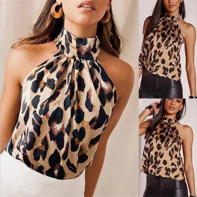 Women's Tops Sexy Leopard Print