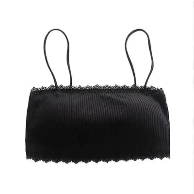 Women's Cotton Bra Female Tube Top Bra
