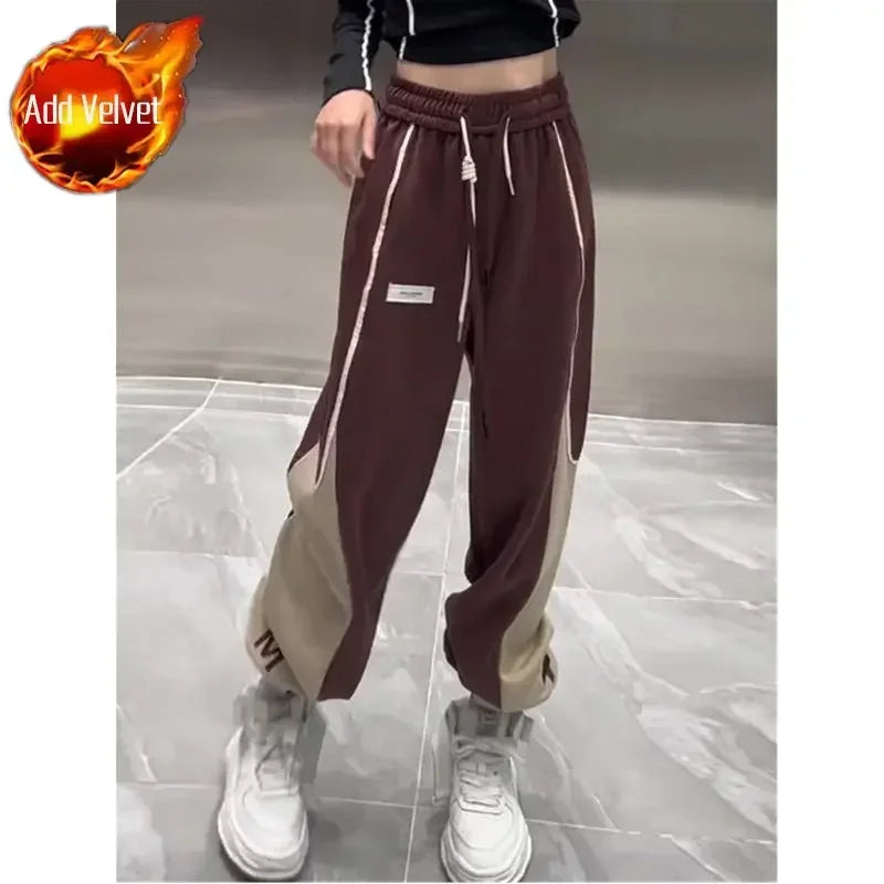 Harem Baggy with Pockets Clothes Female Pants Sweatpants Jogging Trousers for Women Joggers Loose Fitness Sports G Original 90s