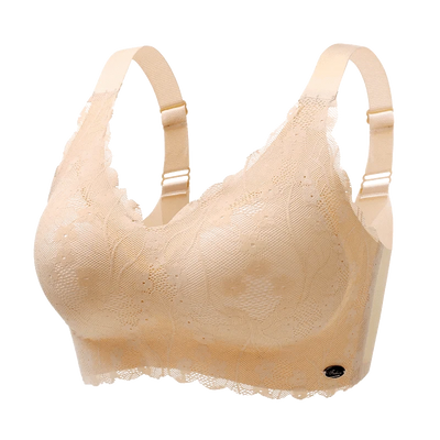Full Coverage Bra For Plus Size Women With No Underwire Thin Cup Design To Show Cchest Small Help Lift And Prevent Sagging