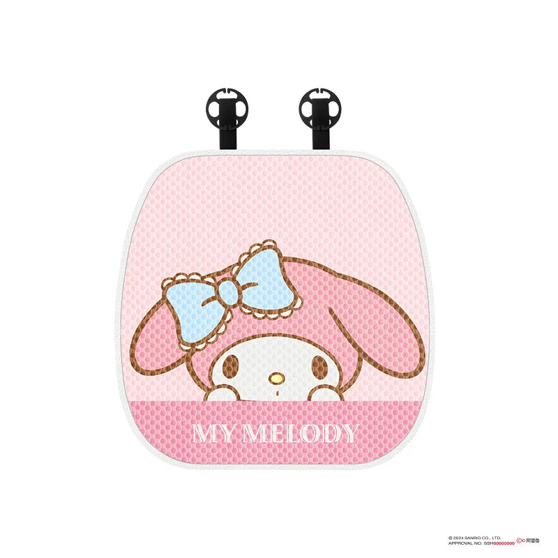 Sanrio Car Seat Cushion Car Cushion Protective Cushion Mesh Seat Cover Four Seasons Car Accessories Hello Kitty Car Accessories