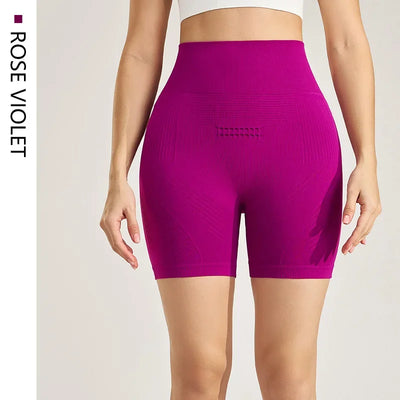 Sports Outdoor Yoga Pants Three Quarter Pants Shorts High Waist Peach Lift Hip Fitness Bottoms Women Leggings