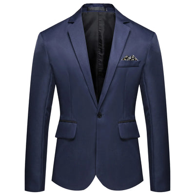 New Autumn Men's Western-style Suit Single-breasted Casual Cross-border Amazon Fashion Outdoor Wear Men's Blazer