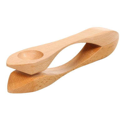 Wooden Musical Spoon Folk Percussion Instrument Natural Wood Folk Sound Traditional Percussion Spoons Great Gift for Adults Chil