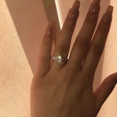 Women's Fashion Wedding Rings Set