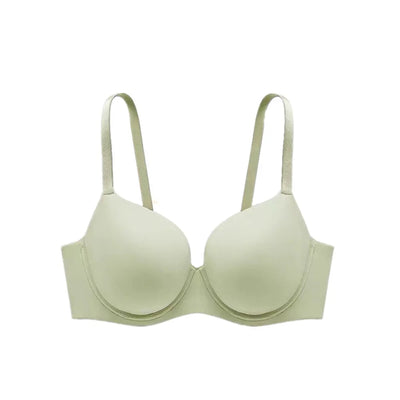 Breathable Full Cup Bra Women's Underwear Invisible Anti-Sagging Side Breast Collection Large Size Summer Brassiere Comfortable