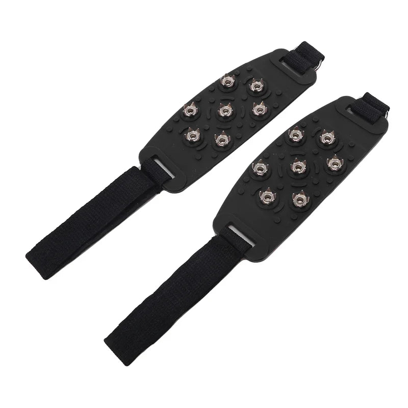 Shoe Spike Winter Winter Velcro Ice Claw Outdoor Climbing Snow Mountain and Snow Ground Anti slip Adjustable