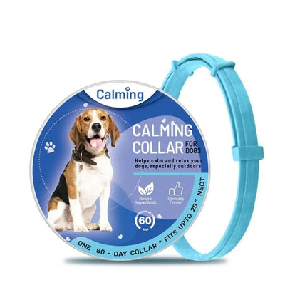Pet Calming Collar for Dog Cat Waterproof  Adjustable Breakaway Pheromone Collar Reduce Stress Anxiety Relief Collar Pet Supply