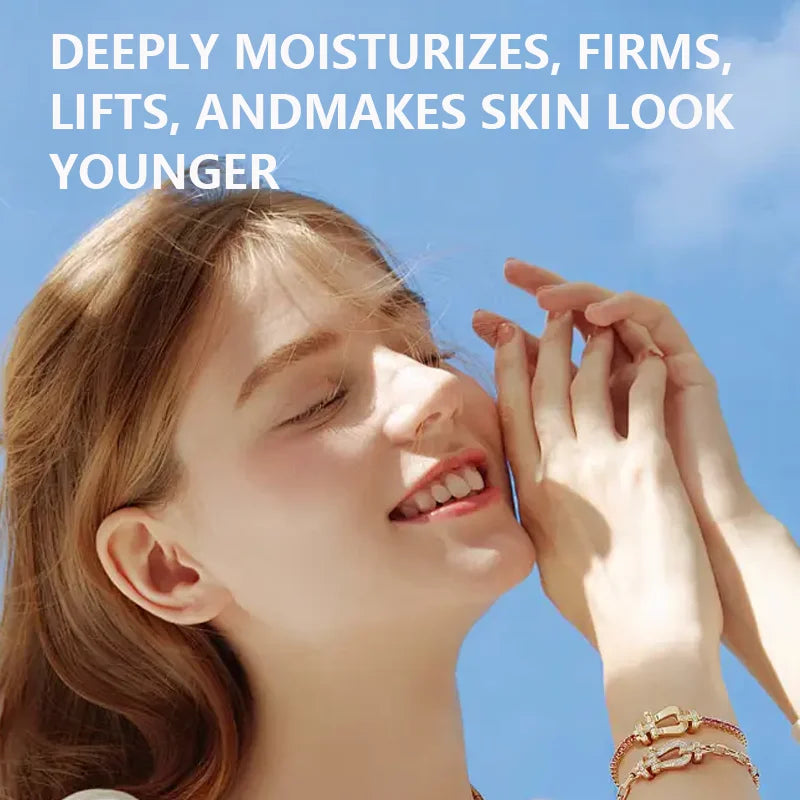 Facial Firming Lifting Cream - Rich Hyaluronic Acid, Vitamin E, Firming and Skin Rejuvenation, Moisturizing Skin, Suitable for Any Skin