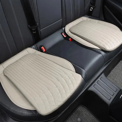 54cm Breathable Car Seat Cushion Luxury Leather Commercial Vehicle Non-slip Support Pad Universal High Rebound Sponge Seat Cover