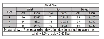 Women High Waist Workout Shorts Yoga Short Pant