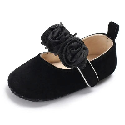 Children's Soft-Soled Flat Shoes With Design | Baby Shoes For All Seasons 0-1 Year Old |Girls Princess Shoes | First Walkers