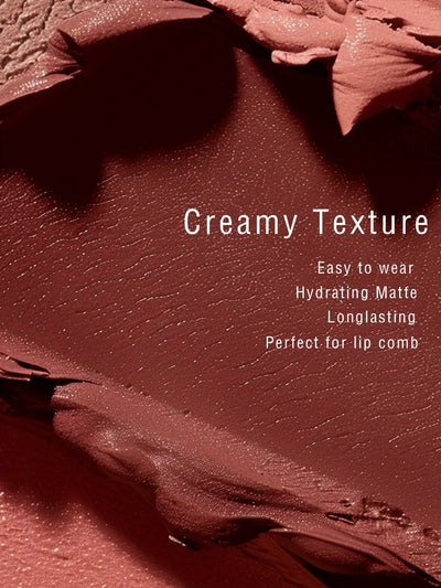 Coffee Velvet Lipstick - Luxurious Deep Nourishing Matte Finish Long-Lasting Waterproof Lip Color