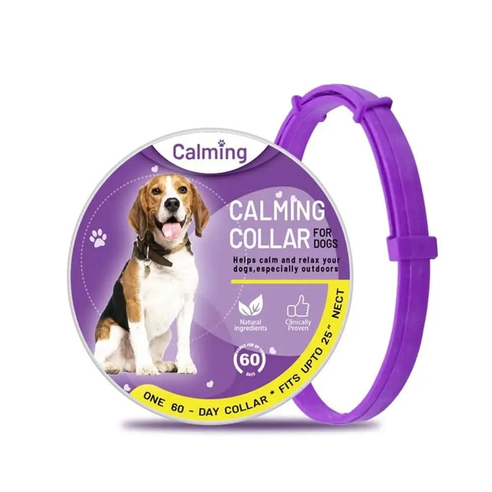 Pet Calming Collar for Dog Cat Waterproof  Adjustable Breakaway Pheromone Collar Reduce Stress Anxiety Relief Collar Pet Supply