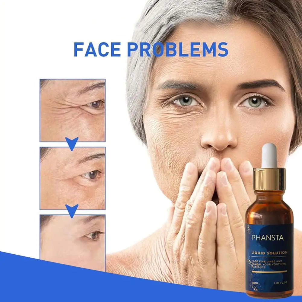 Anti Aging Serum Whitening Firming Fade Fine Lines Hydrating Facial Serum Reduces Wrinkles Skin Repair Nourishing For Skin Care