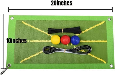 Golf Training Beginners Accessories for Swing Detection Batting Ball Directional Path Pads Practice Pads Tool Training Aids Mat