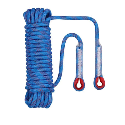 10mm Safety Life Rope Climbing Rope Static Rock Mountaineering Rope Outdoor Survival Fire Escape Car Rescue 10m 20m 30m 40m