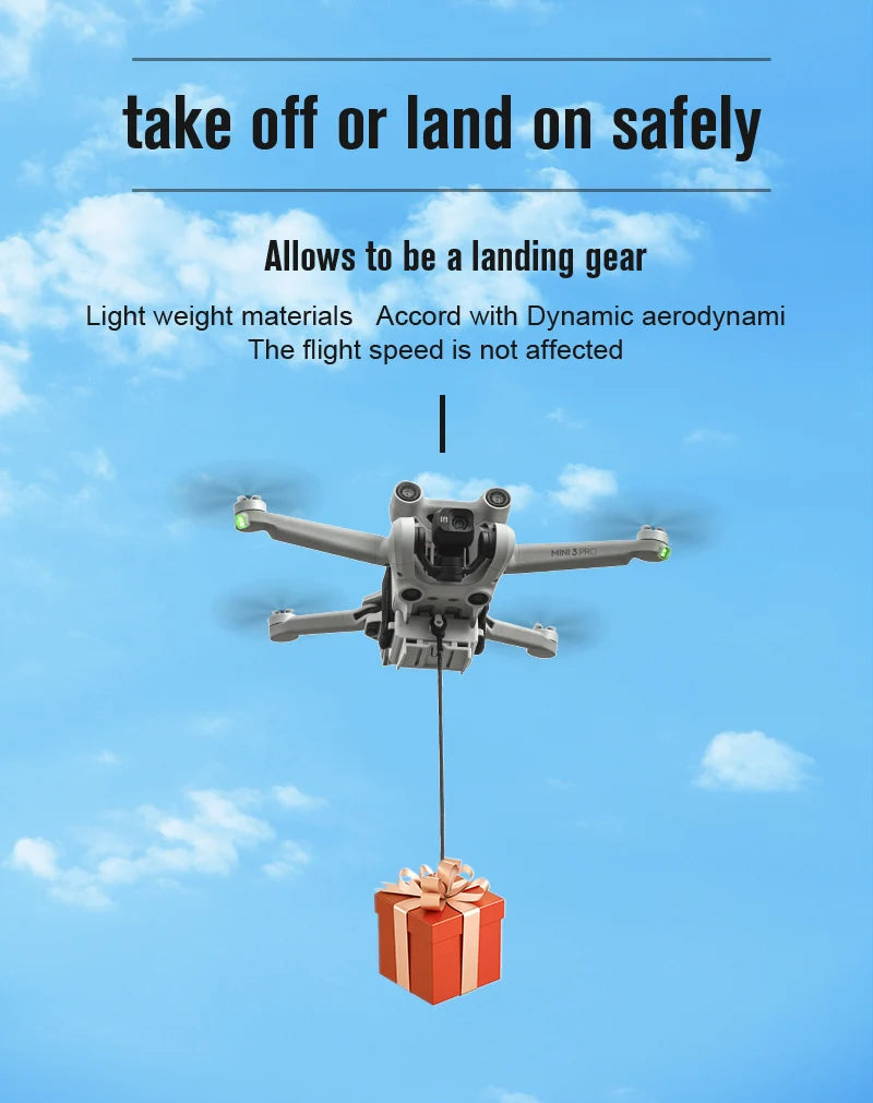 STARTRC Drone Airdrop System For DJI Air 3S/Mini 4 Pro/Mini 3/Mavic 3/Air 2S/Mavic 2/Mini 2 SE Air-dropping Thrower Gift Deliver