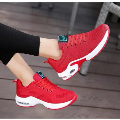 Sports Shoes for Women Spring White Breathable Casual Sneakers Summer Breathable Air Cushion Running Zapatillas Mujer Girl Shoes
