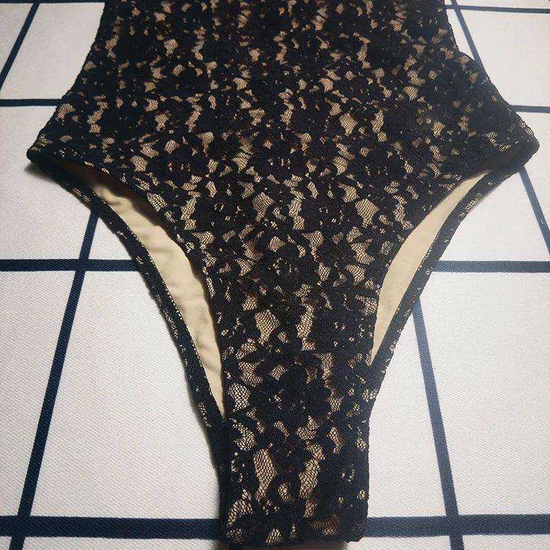 Luxury Design Women's One-piece Swimsuits Classic Hollow Swimwear Designer Brand Beach Sexy Bikini Sets