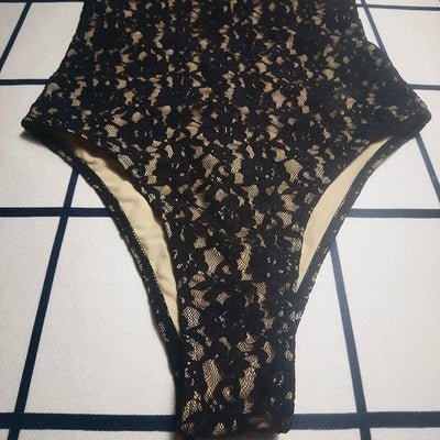 Luxury Design Women's One-piece Swimsuits Classic Hollow Swimwear Designer Brand Beach Sexy Bikini Sets