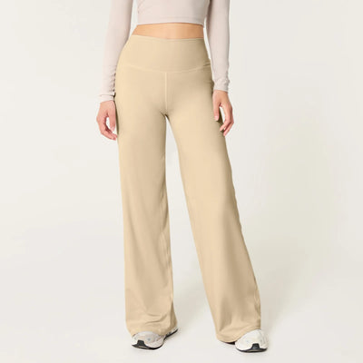 Wide Leg Pants For Women Yoga Pants High Waist Sweatpants With Pockets Stretch Pants Comfy Workout Sports Sweatpants Leggings