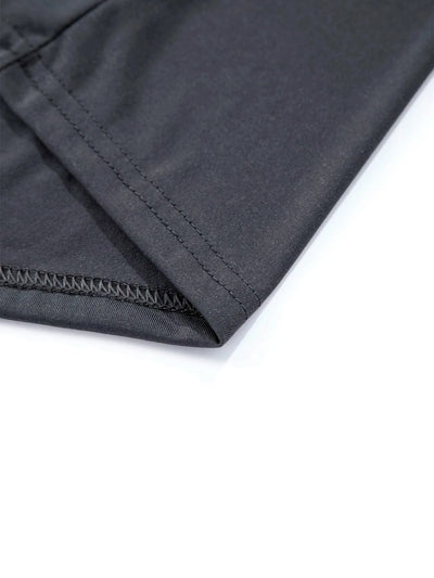 Men's Casual Round Neck Moisture Wicking Long Sleeve T Shirts | Tees Male | Tops | Sports | Comfortable Men's Wear