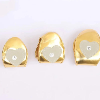 Professional Bowknot Belly Dancing Shoes Golden Foldable Indian Dance Shoes Leather Soft Ballerina Flats Children