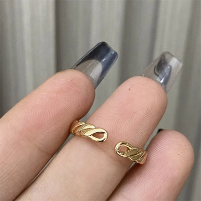 Luxury W Letter Ring - Gold Plated with Row Diamonds, Elegant Adjustable Statement Piece, Dainty Feminine Jewelry