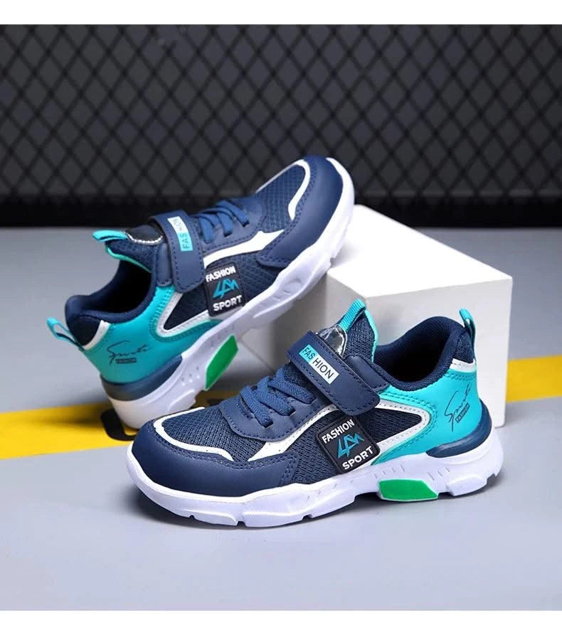 Children Casual Sports Shoes for Boys Breathable Summer Kids Hook&Loop Students Girls School Running Kids' Outdoor Sneakers