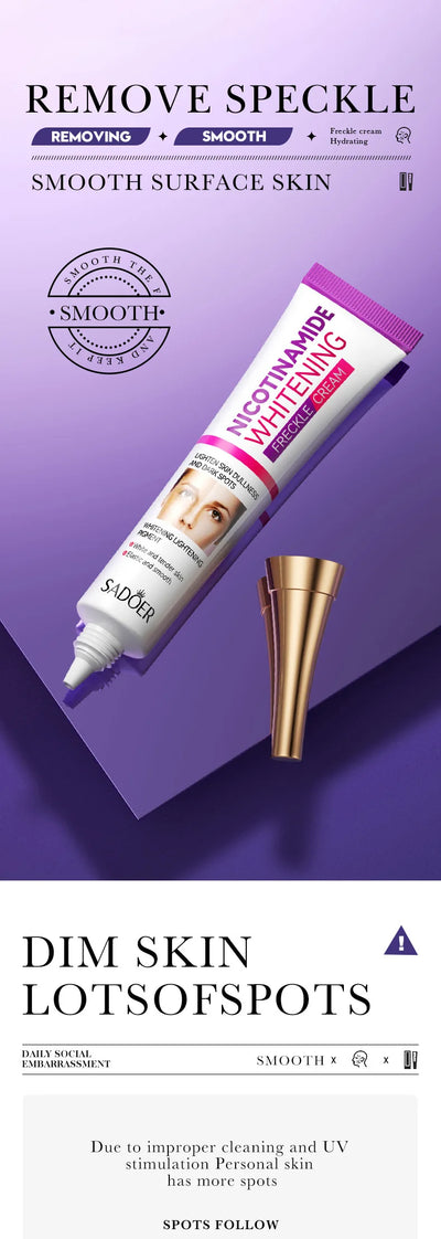 10pcs Freckle Removing Face Cream skincare Firming Moisturizing Facial Creams Brightening Face Cream Beauty Skin Care